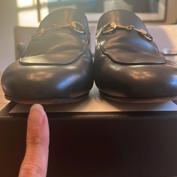 Gucci Princetown Slipper backless leather loafers - black size 41.5 (US 10) - Picture 8 of 13